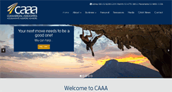 Desktop Screenshot of caaa.biz